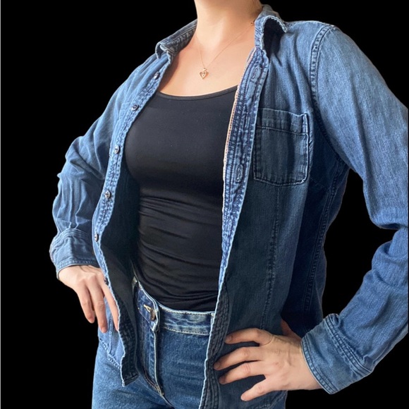 Denim button down - Picture 2 of 5